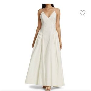 FRAME White Cotton Maxi Dress – XS NWT